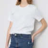 Pantalones Cortos vaqueros de talle medio con vuelta