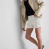 Pantalones Cortos vaqueros de talle medio con vuelta