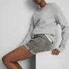 Pantalones Cortos vaqueros de talle medio con vuelta