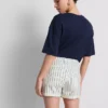 Pantalones Cortos vaqueros de talle medio con vuelta