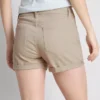 Pantalones Cortos vaqueros de talle medio con vuelta