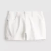 Pantalones Cortos vaqueros de talle medio con vuelta