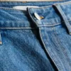 Pantalones Cortos vaqueros de talle medio con vuelta