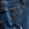 Pantalones Cortos vaqueros de talle medio con vuelta