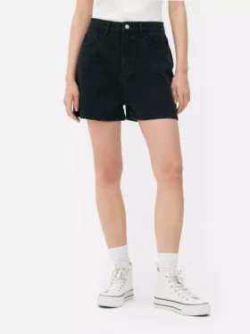 Pantalones Cortos vaqueros estilo «mom»