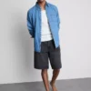 Pantalones cortos vaqueros holgados de talle medio