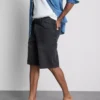 Pantalones cortos vaqueros holgados de talle medio