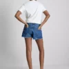 Pantalones cortos vaqueros rotos