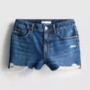 Pantalones cortos vaqueros rotos