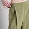 Pantalones culotte de tiro medio y pierna ancha