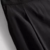 Pantalones culotte de tiro medio y pierna ancha