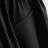 Pantalones culotte de tiro medio y pierna ancha