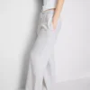 Pantalones de chándal básicos de corte recto