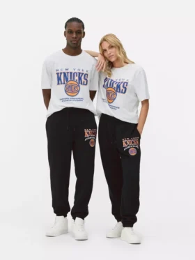 Pantalones de chándal con cordón de los New York Knicks de la NBA