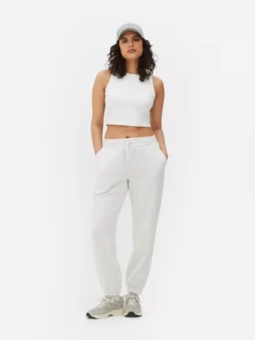 Pantalones de Chándal con puños en los bajos y cordón ajustable