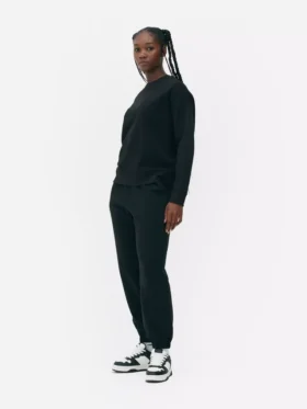 Pantalones de Chándal con puños en los bajos y cordón ajustable