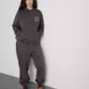 Pantalones de Chándal con puños, estampados y de mezcla de algodón