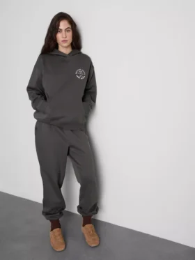 Pantalones de Chándal con puños, estampados y de mezcla de algodón