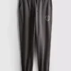 Pantalones de Chándal con puños, estampados y de mezcla de algodón
