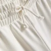 Pantalones de chándal de pierna ancha con alto contenido en algodón