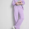 Pantalones de Chándal de pierna recta de mezcla de algodón