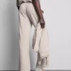 Pantalones de Chándal de pierna recta de mezcla de algodón