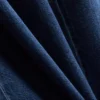 Pantalones de chándal de tiro ancho de denim de algodón