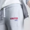 Pantalones de Chándal deportivos de pierna ancha en mezcla de algodón