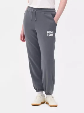 Pantalones de chándal estampados con puños
