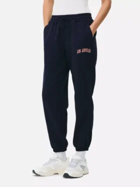 Pantalones de chándal estampados con puños