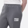Pantalones de chándal estampados con puños