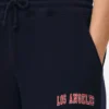 Pantalones de chándal estampados con puños