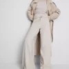Pantalones de Chándal informales de algodón de pierna ancha
