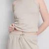 Pantalones de Chándal informales de algodón de pierna ancha