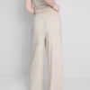 Pantalones de Chándal informales de algodón de pierna ancha
