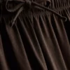 Pantalones de Chándal informales de algodón de pierna ancha