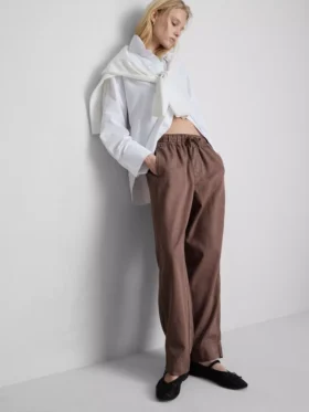 Pantalones de Chándal informales de mezcla de algodón