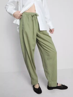 Pantalones de Chándal informales de mezcla de algodón