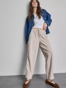 Pantalones de Chándal informales de mezcla de algodón
