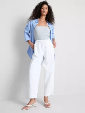 Pantalones de Chándal informales de mezcla de algodón