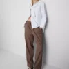 Pantalones de Chándal informales de mezcla de algodón