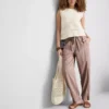Pantalones de Chándal informales de mezcla de algodón