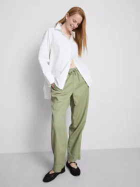 Pantalones de Chándal informales de mezcla de algodón