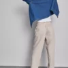 Pantalones de Chándal informales de mezcla de algodón