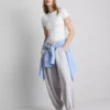 Pantalones de Chándal tipo harén con alto contenido en algodón
