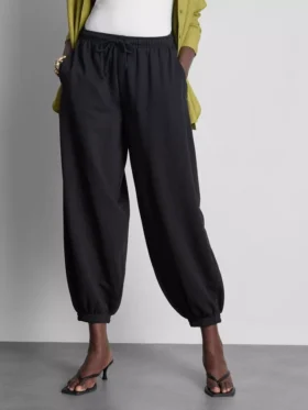 Pantalones de Chándal tipo harén con alto contenido en algodón