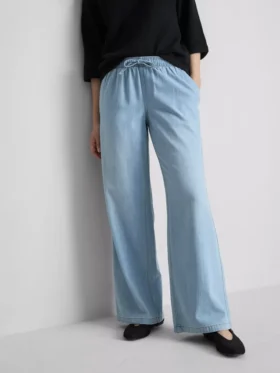 Pantalones de Chándal vaqueros de corte recto