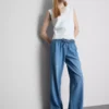 Pantalones de Chándal vaqueros de corte recto