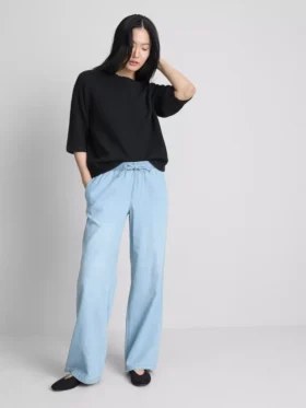 Pantalones de Chándal vaqueros de corte recto
