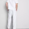 Pantalones de mezcla de lino
